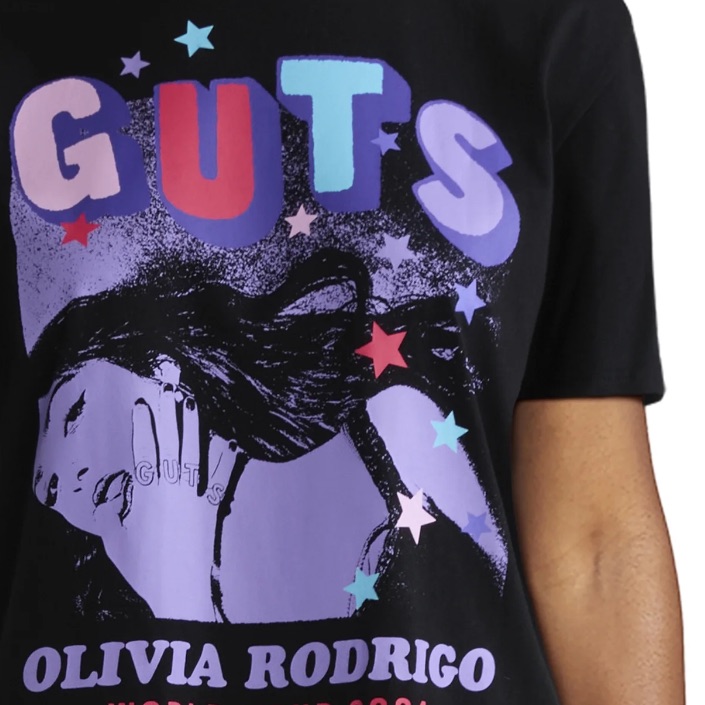 Olivia Rodrigo Women’s Graphic Tee With Short Sleeves — image 4 of 5